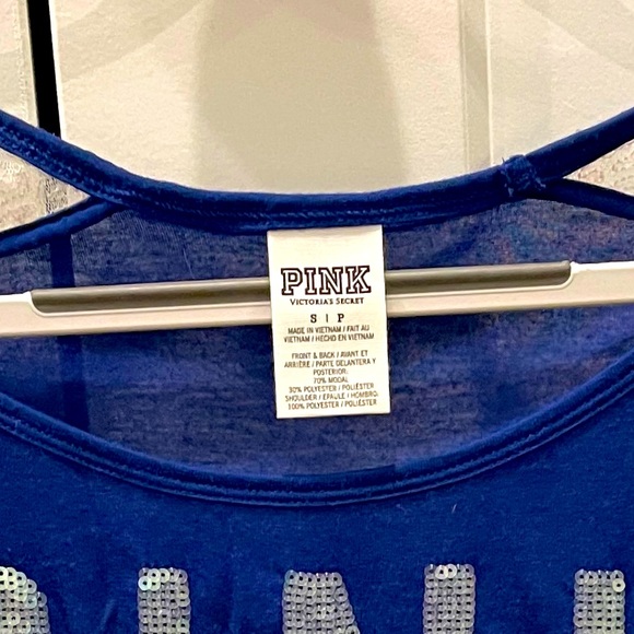 PINK Victoria Secret Sequin Shirt - Picture 3 of 3